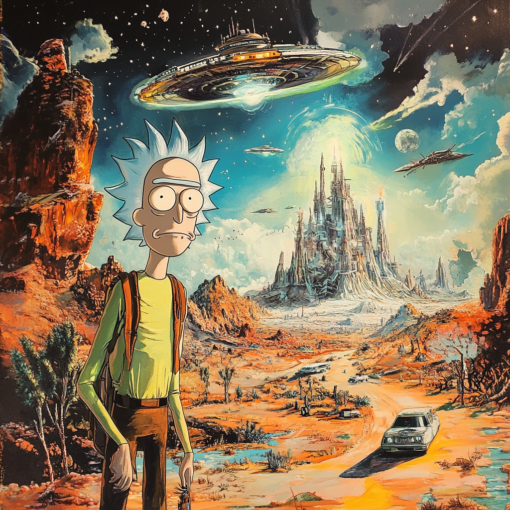 Rick & Morty Digital Twins